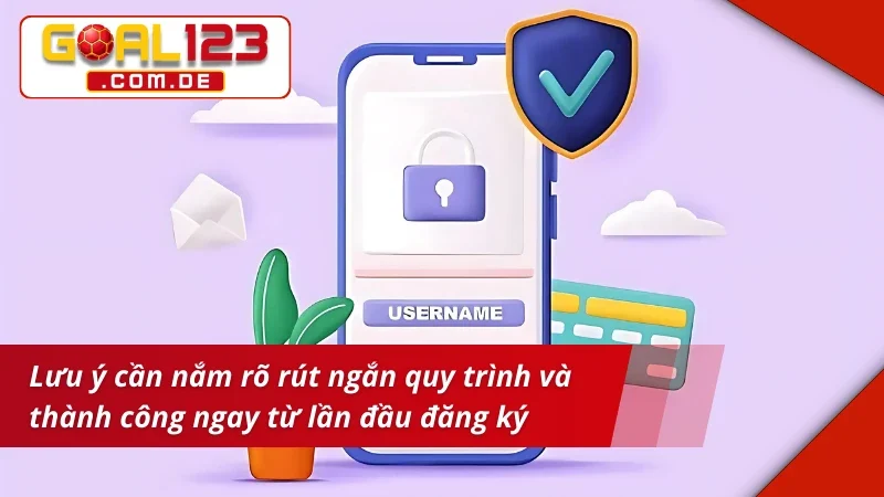 Đăng Ký GOAL123 - Mở Ra Cơ Hội Khám Phá Thiên Đường Giải Trí Cá Cược 5 Chú ý đảm bảo thực hiện đăng ký thành công ngay từ lần đầu